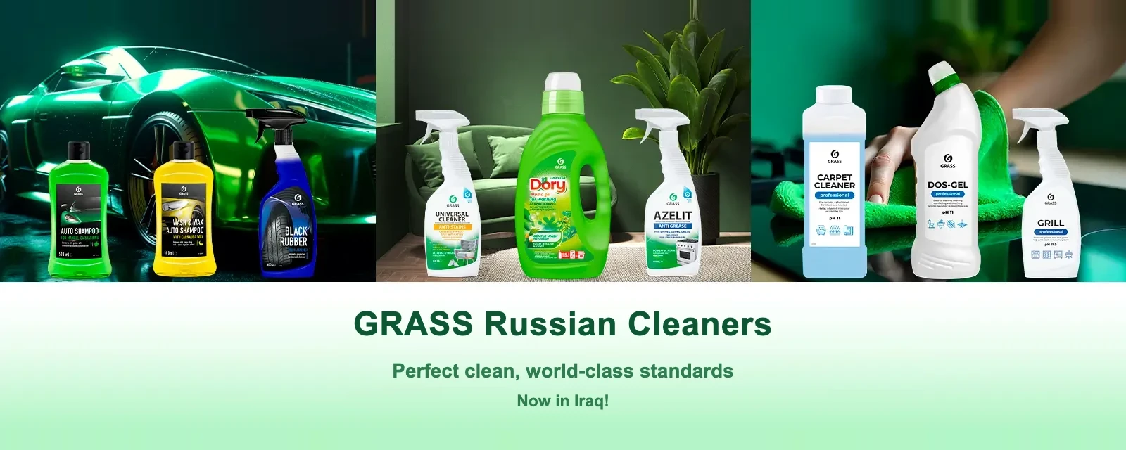 GRASS cleaning products